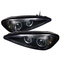 Spyder Auto 5011640 Halo LED Projector Headlights; Bulbs Included; Pair; Black; - Truck Part Superstore