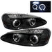 Spyder Auto 5011664 Halo Projector Headlights; Bulbs Included; Pair; Black; - Truck Part Superstore