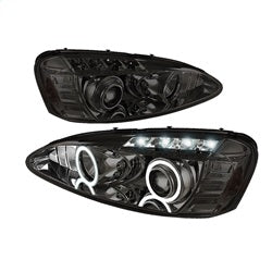Spyder Auto 5011688 Halo LED Projector Headlights; Bulbs Included; Pair; Smoke; - Truck Part Superstore