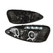 Spyder Auto 5011688 Halo LED Projector Headlights; Bulbs Included; Pair; Smoke; - Truck Part Superstore