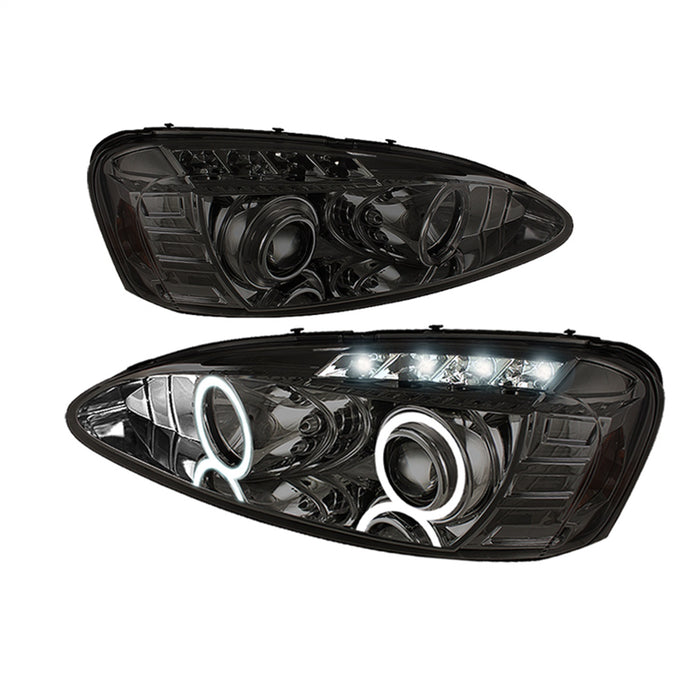 Spyder Auto 5011688 Halo LED Projector Headlights; Bulbs Included; Pair; Smoke; - Truck Part Superstore