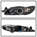 Spyder Auto 5011695 CCFL Halo Projector Headlights; 1 pc.; Bulbs Included; Pair; Black; - Truck Part Superstore