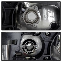 Spyder Auto 5011695 CCFL Halo Projector Headlights; 1 pc.; Bulbs Included; Pair; Black; - Truck Part Superstore