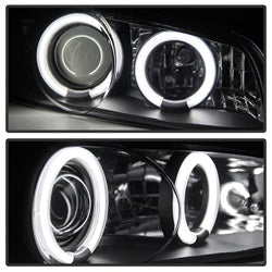 Spyder Auto 5011695 CCFL Halo Projector Headlights; 1 pc.; Bulbs Included; Pair; Black; - Truck Part Superstore