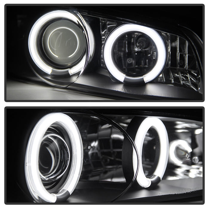 Spyder Auto 5011695 CCFL Halo Projector Headlights; 1 pc.; Bulbs Included; Pair; Black; - Truck Part Superstore