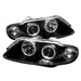Spyder Auto 5011749 Halo LED Projector Headlights; Bulbs Included; Pair; Black; - Truck Part Superstore