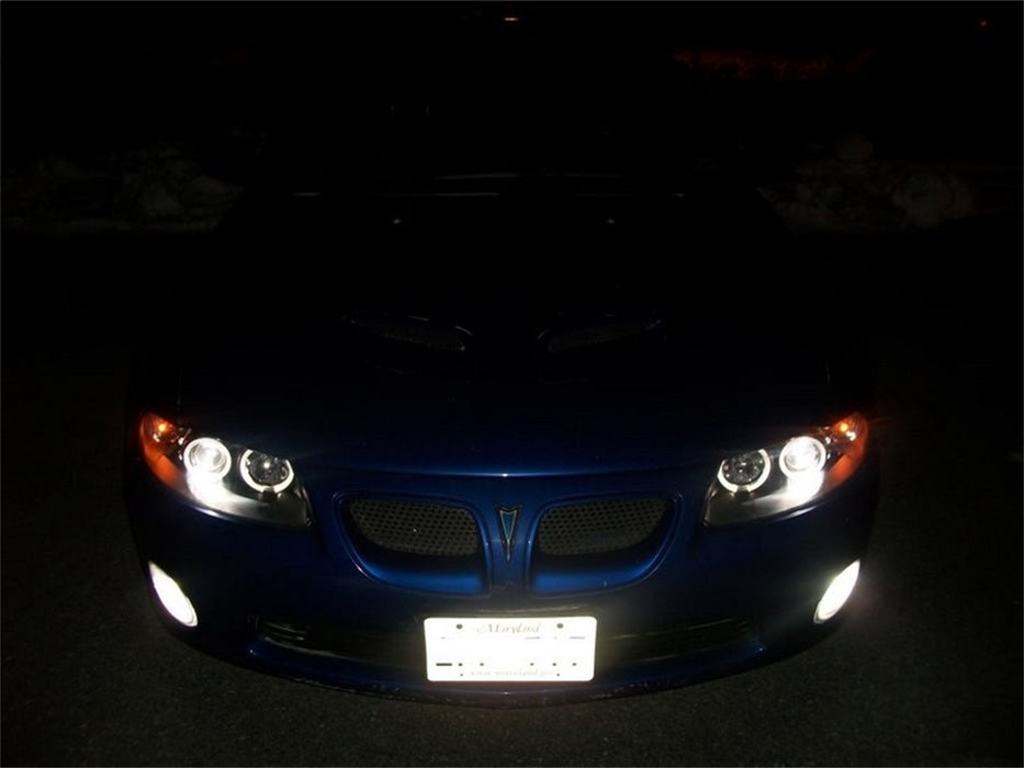 Spyder Auto 5011749 Halo LED Projector Headlights; Bulbs Included; Pair; Black; - Truck Part Superstore