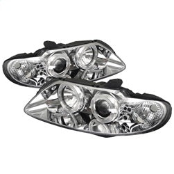 Spyder Auto 5011756 Halo LED Projector Headlights; Bulbs Included; Pair; Chrome; - Truck Part Superstore