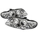 Spyder Auto 5011756 Halo LED Projector Headlights; Bulbs Included; Pair; Chrome; - Truck Part Superstore