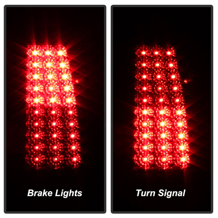 Spyder Auto 5011763 XTune LED Tail Lights; Red Smoke; - Truck Part Superstore