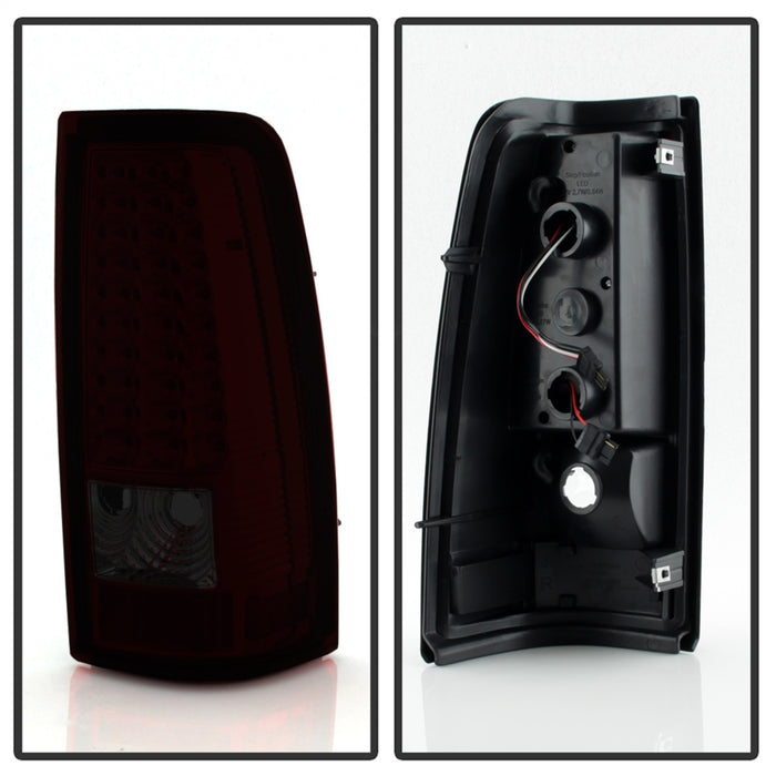 Spyder Auto 5011763 XTune LED Tail Lights; Red Smoke; - Truck Part Superstore