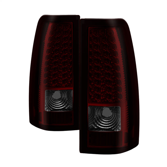 Spyder Auto 5011763 XTune LED Tail Lights; Red Smoke; - Truck Part Superstore