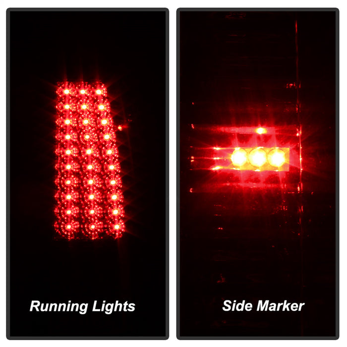 Spyder Auto 5011763 XTune LED Tail Lights; Red Smoke; - Truck Part Superstore