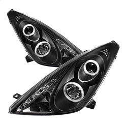 Spyder Auto 5011848 Halo LED Projector Headlights; Bulbs Included; Pair; Black; - Truck Part Superstore