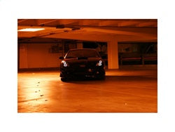 Spyder Auto 5011848 Halo LED Projector Headlights; Bulbs Included; Pair; Black; - Truck Part Superstore