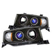 Spyder Auto 5011893 Halo Projector Headlights; Bulbs Included; Pair; Black; - Truck Part Superstore