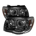 Spyder Auto 5011930 Halo LED Projector Headlights; Bulbs Included; Pair; Smoke; - Truck Part Superstore