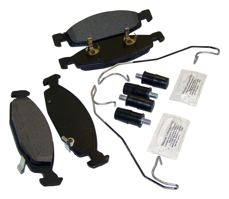 Crown Automotive Jeep Replacement 5011969MK Brake Pad Master Kit; Incl. Brake Pads/Springs/Caliper Pin Kit; - Truck Part Superstore