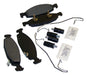 Crown Automotive Jeep Replacement 5011969MK Brake Pad Master Kit; Incl. Brake Pads/Springs/Caliper Pin Kit; - Truck Part Superstore