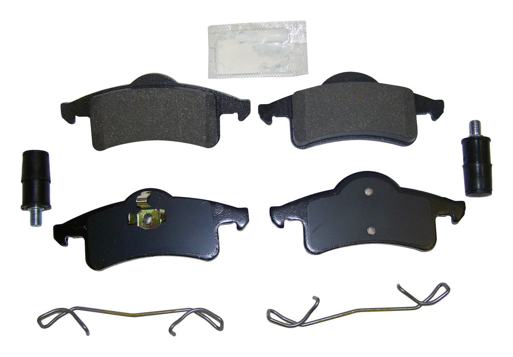 Crown Automotive Jeep Replacement 5011970MK Brake Pad Master Kit; Incl. Brake Pads/Springs/Caliper Pin Kit; - Truck Part Superstore