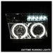 Spyder Auto 5012036 Halo Projector Headlights; Uses Stock Bulbs; Pair; Chrome; w/o Headlight Washer; - Truck Part Superstore