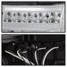 Spyder Auto 5012036 Halo Projector Headlights; Uses Stock Bulbs; Pair; Chrome; w/o Headlight Washer; - Truck Part Superstore