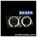 Spyder Auto 5012043 Halo Projector Headlights; Bulbs Included; Pair; Smoke; w/o Headlight Washer; - Truck Part Superstore