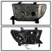 Spyder Auto 5012043 Halo Projector Headlights; Bulbs Included; Pair; Smoke; w/o Headlight Washer; - Truck Part Superstore