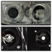 Spyder Auto 5012043 Halo Projector Headlights; Bulbs Included; Pair; Smoke; w/o Headlight Washer; - Truck Part Superstore