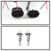 Spyder Auto 5012043 Halo Projector Headlights; Bulbs Included; Pair; Smoke; w/o Headlight Washer; - Truck Part Superstore