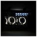 Spyder Auto 5012043 Halo Projector Headlights; Bulbs Included; Pair; Smoke; w/o Headlight Washer; - Truck Part Superstore