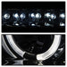 Spyder Auto 5012043 Halo Projector Headlights; Bulbs Included; Pair; Smoke; w/o Headlight Washer; - Truck Part Superstore