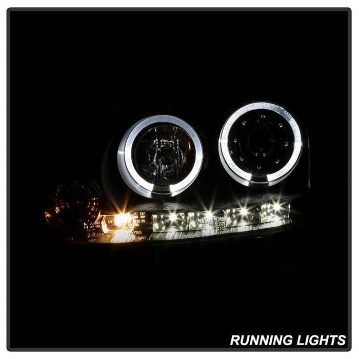 Spyder Auto 5012098 Halo LED Projector Headlights - Truck Part Superstore