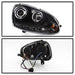 Spyder Auto 5012098 Halo LED Projector Headlights - Truck Part Superstore