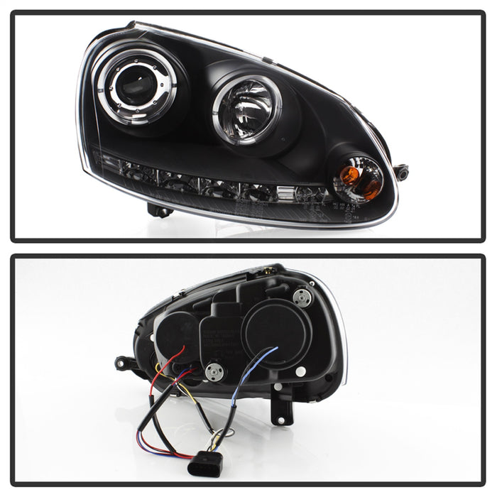 Spyder Auto 5012098 Halo LED Projector Headlights - Truck Part Superstore