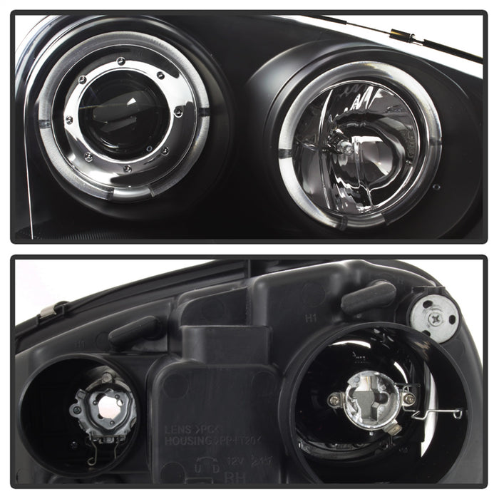 Spyder Auto 5012098 Halo LED Projector Headlights - Truck Part Superstore