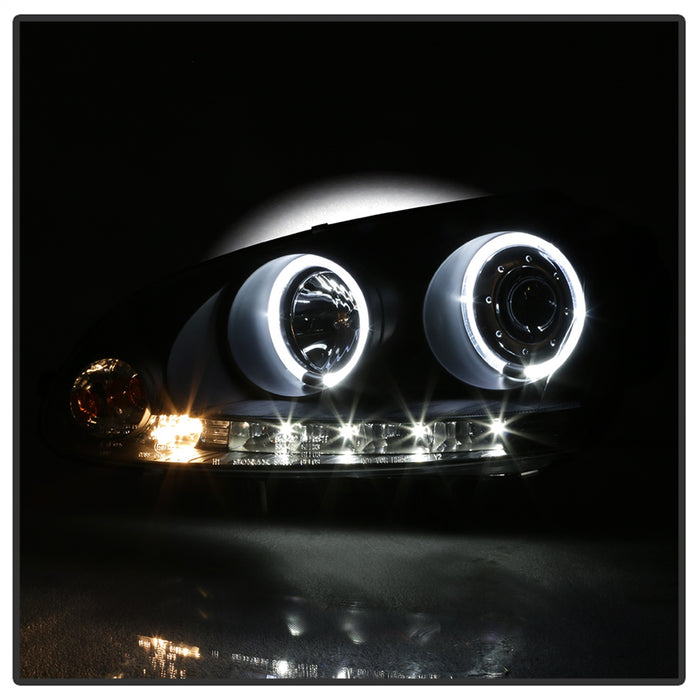 Spyder Auto 5012098 Halo LED Projector Headlights - Truck Part Superstore