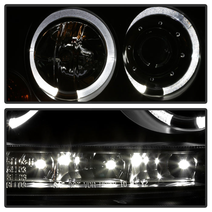 Spyder Auto 5012098 Halo LED Projector Headlights - Truck Part Superstore