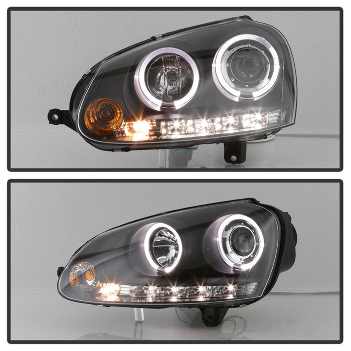 Spyder Auto 5012098 Halo LED Projector Headlights - Truck Part Superstore
