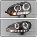 Spyder Auto 5012098 Halo LED Projector Headlights - Truck Part Superstore