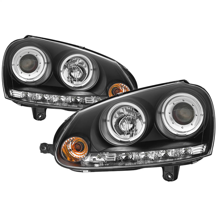 Spyder Auto 5012098 Halo LED Projector Headlights - Truck Part Superstore