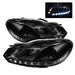 Spyder Auto 5012111 DRL Projector Headlights - Truck Part Superstore