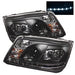 Spyder Auto 5012234 DRL LED Projector Headlights; Bulbs Included; Pair; Black; - Truck Part Superstore