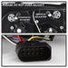 Spyder Auto 5012258 Halo LED Projector Headlights; Bulbs Included; Pair; Black; - Truck Part Superstore