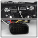 Spyder Auto 5012258 Halo LED Projector Headlights; Bulbs Included; Pair; Black; - Truck Part Superstore