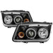 Spyder Auto 5012258 Halo LED Projector Headlights; Bulbs Included; Pair; Black; - Truck Part Superstore