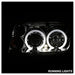 Spyder Auto 5012265 Halo LED Projector Headlights; Bulbs Included; Pair; Chrome; - Truck Part Superstore