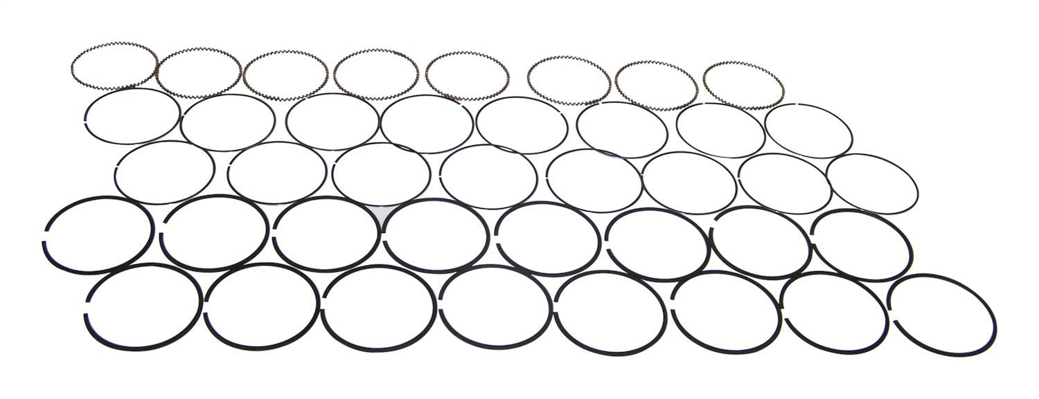 Crown Automotive Jeep Replacement 5012364AAK010 Engine Piston Ring Set; .010 in. Oversized; For 8 Pistons; - Truck Part Superstore