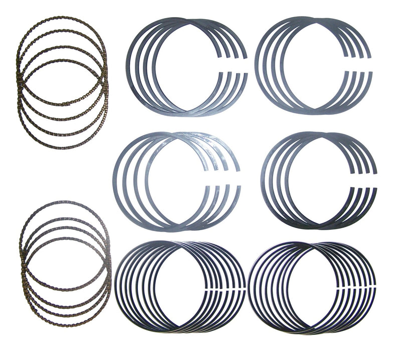 Crown Automotive Jeep Replacement 5012364AAK020 Engine Piston Ring Set; .020 in. Oversized; For 8 Pistons; - Truck Part Superstore