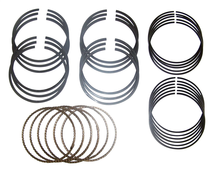 Crown Automotive Jeep Replacement 5012364AAK6 Engine Piston Ring Set; Standard Size; Set Of 6; - Truck Part Superstore